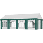 Marquee Gazebo, Party Tent With Sides And Double Doors | Large | White