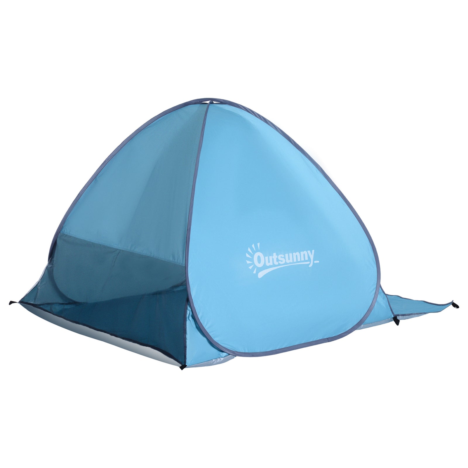 2-3 Person Pop Up Tent Camping Tent Sun Shade Shelter | Blue