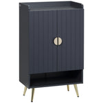 Shoe Storage Cabinet With Beadboard Doors For 15 Pairs | One Size