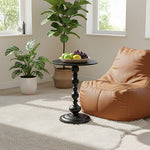 Breeins Vintage Cold-rolled Steel Round Side Table