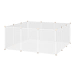 Pet Playpen Diy Small Animal Cage 12 Panels For Hedgehog Bunny Chinchilla