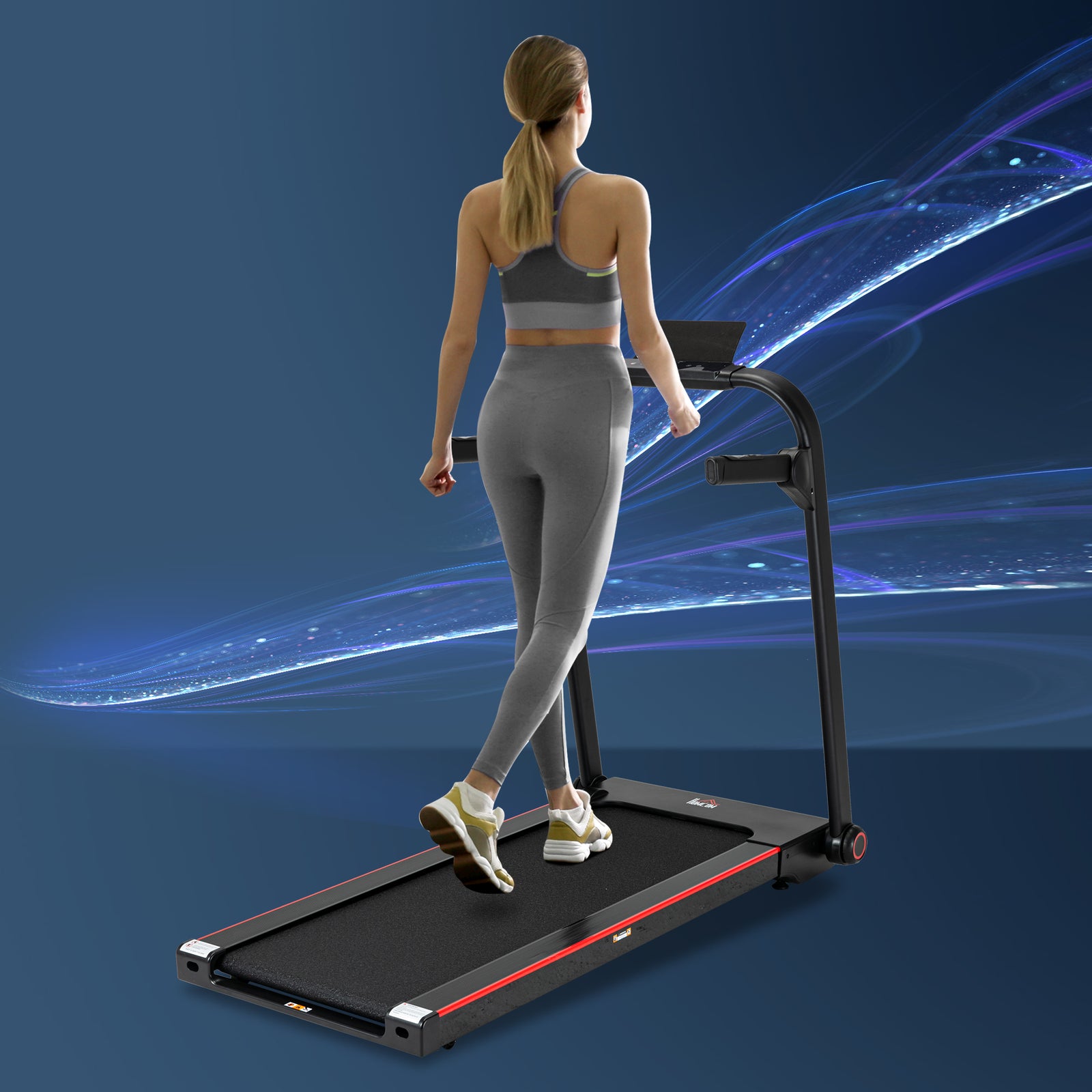 750w Folding Treadmill Electric Walking Running Machine