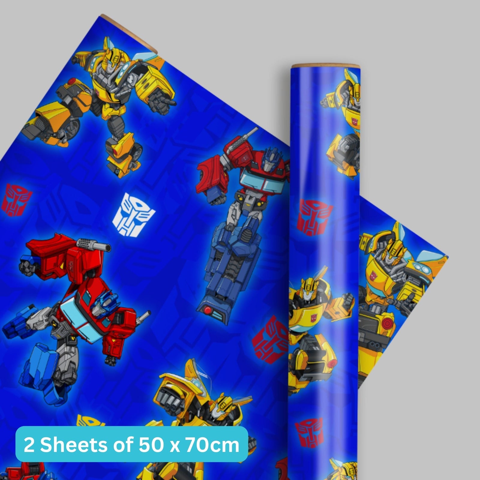 Gift Wrap, 2 Sheet 2 Tag, Official Product