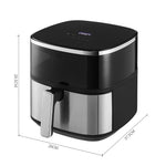 6l Air Fryer With Smart Touch Display, 1400w, 6 Preset Cooking Modes, 60-min Timer, Energy-saving | Multi Colour