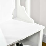 Hallway Furniture Set Shoe Bench Storage Mirror Cabinet