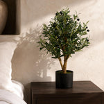 65cm Luxury Artificial Olive Tree Bush Premium Range
