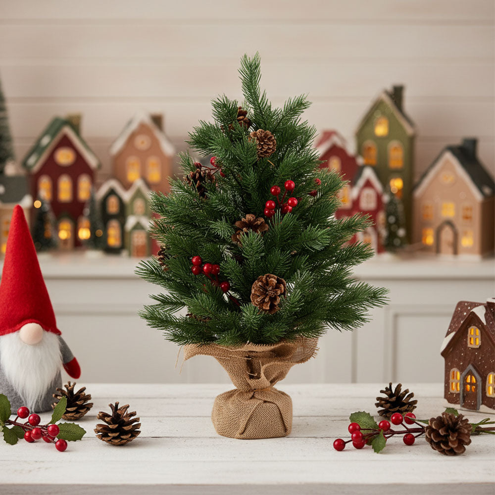 57cm Mini Christmas Tree With Lights
