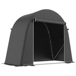 8 X 4 Ft Garden Storage Shed Tent Bike Tent | Dark Grey