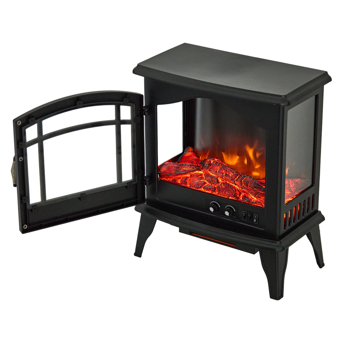 Breeins Freestanding Electric Fireplace Stove
