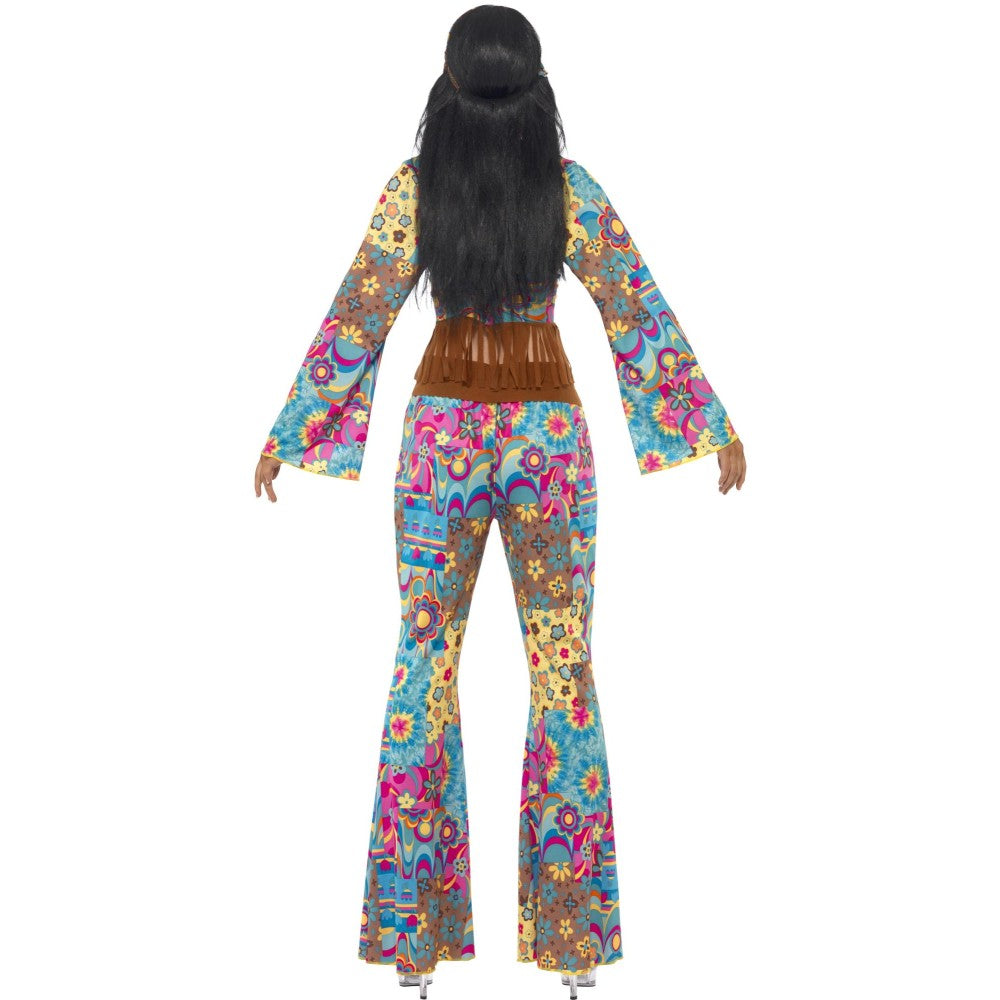 Hippie Flower Power Costume | Small