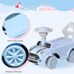 Ride On Car Foot To Floor Sliding Car W/ Air Horn | Blue