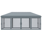 6 X 3m Pop Up Party Tent Canopy With 6 Removable Sidewalls