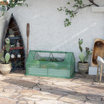 Raised Garden Bed With Greenhouse | Green
