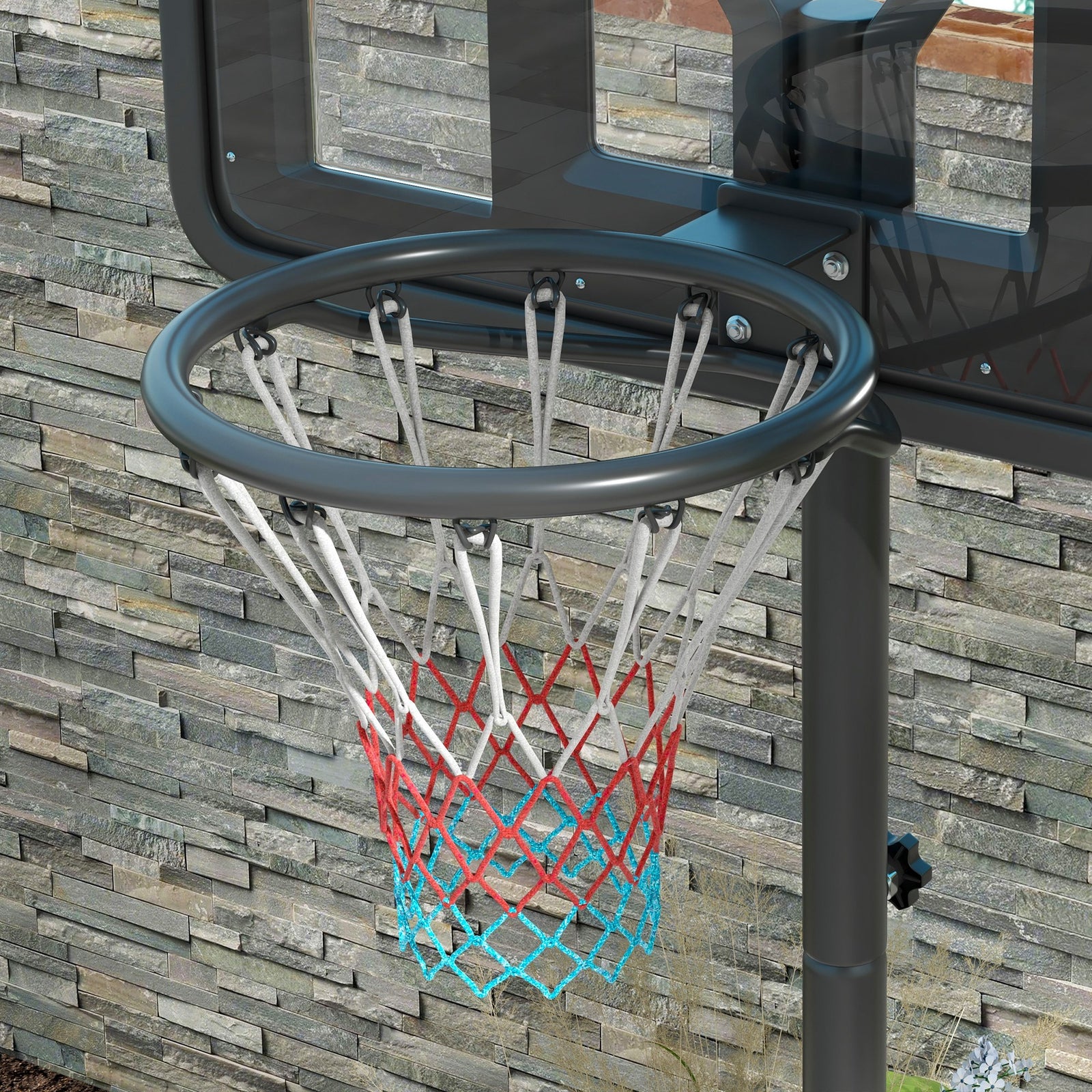 Adjustable Basketball Hoop And Stand | Black