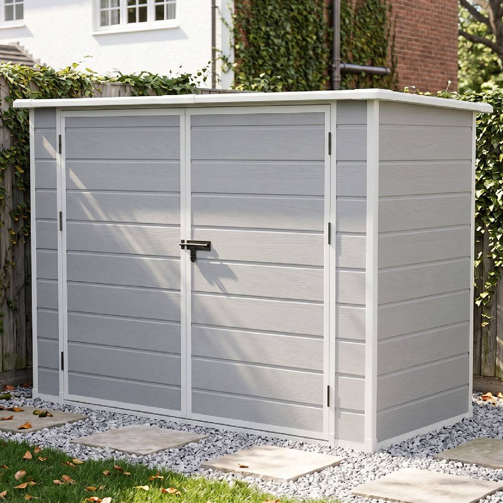 Breeins 7x4 Ft Outdoor Bicycle Storage Shed