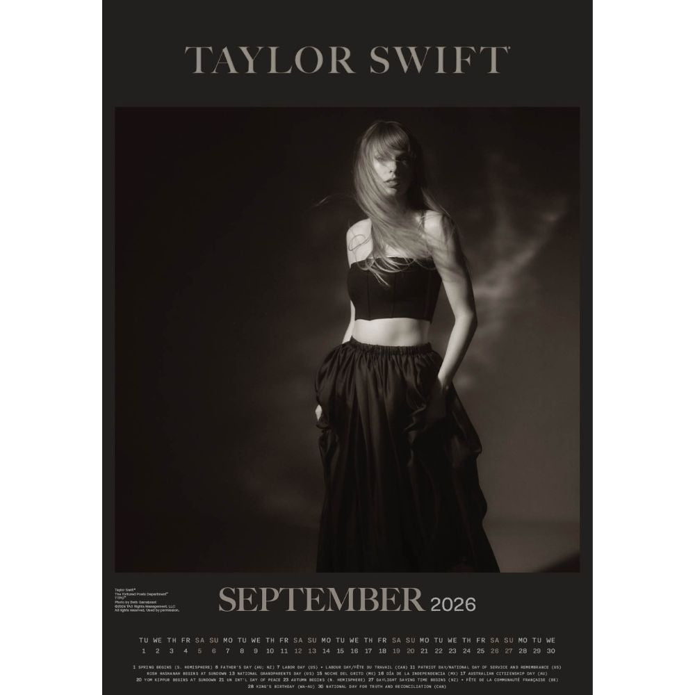 2026 Calendar, A3, Official Product