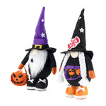 2 Pack Halloween Faceless Gnome Decor