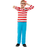 Where's Wally? Deluxe Costume | Age 7-9