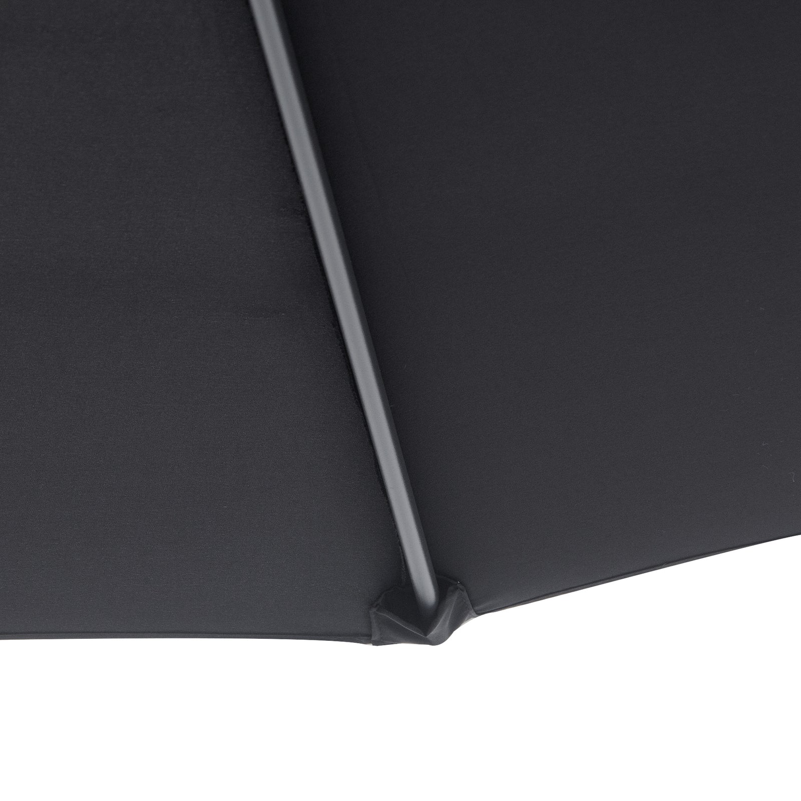 3m Cantilever Parasol Banana Umbrella, Black