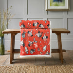 Rocking Robin Cuddly Sherpa Fleece Throw