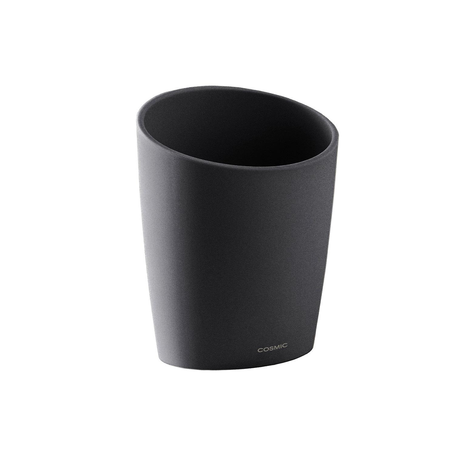 Toothbrush Holder, Soft-finish Coating, Saku Collection | Vulcano
