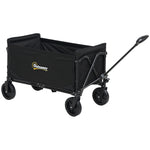 120l Festival Trolley, Folding & Compact | Black