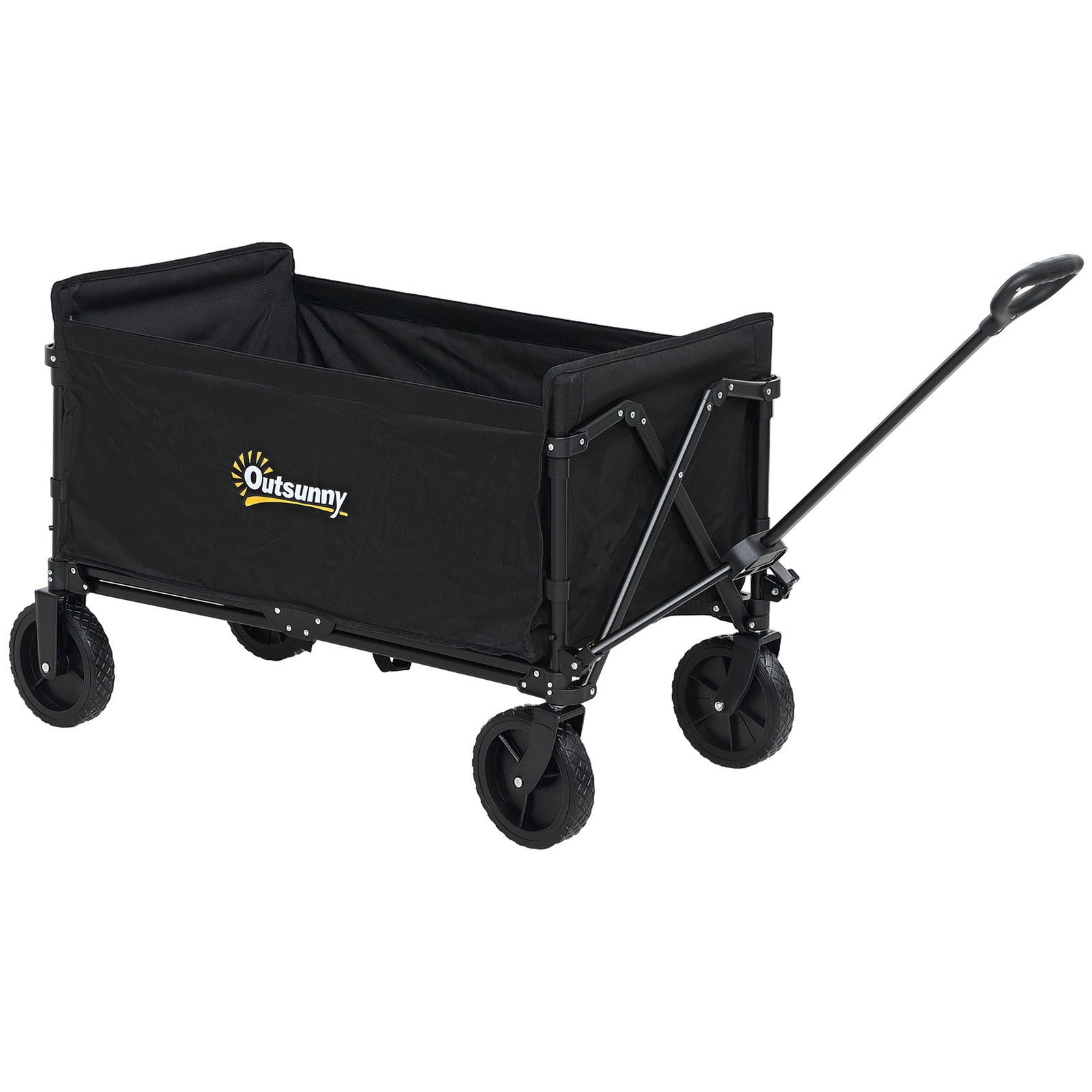 120l Festival Trolley, Folding & Compact | Black