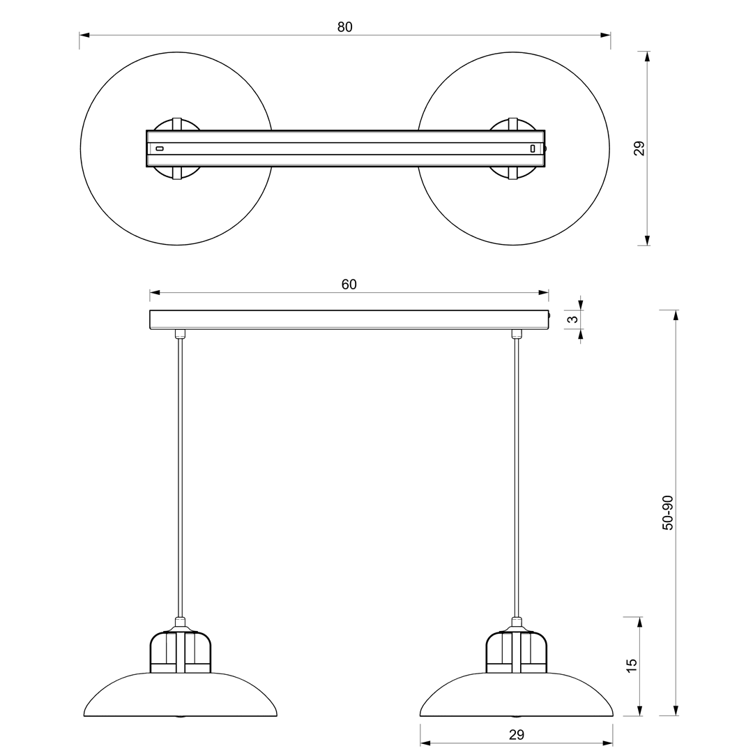 Felix Green Double Pendant Lamp 2xe27 The Hand Made High Quality Fittings 29cm Shades Rugged Industrial Look