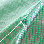 Walk-in Polytunnel Greenhouse 3.5x2m - Green
