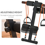Sit Up Bench With Headrest For Ab Exercise | Black