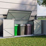 Outdoor Trash Bin Storage Shed