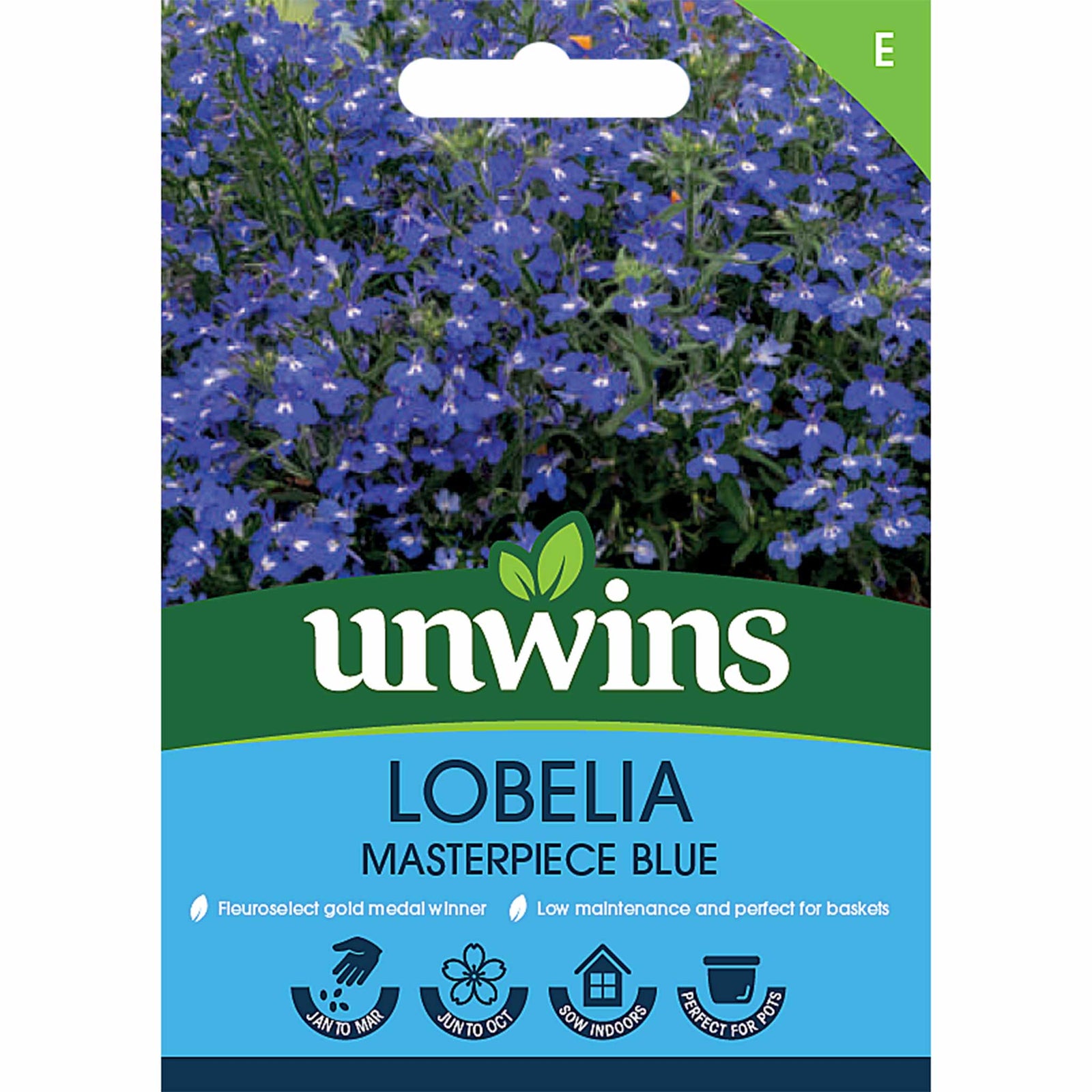 Lobelia Masterpiece Blue Seeds | 50 Seeds