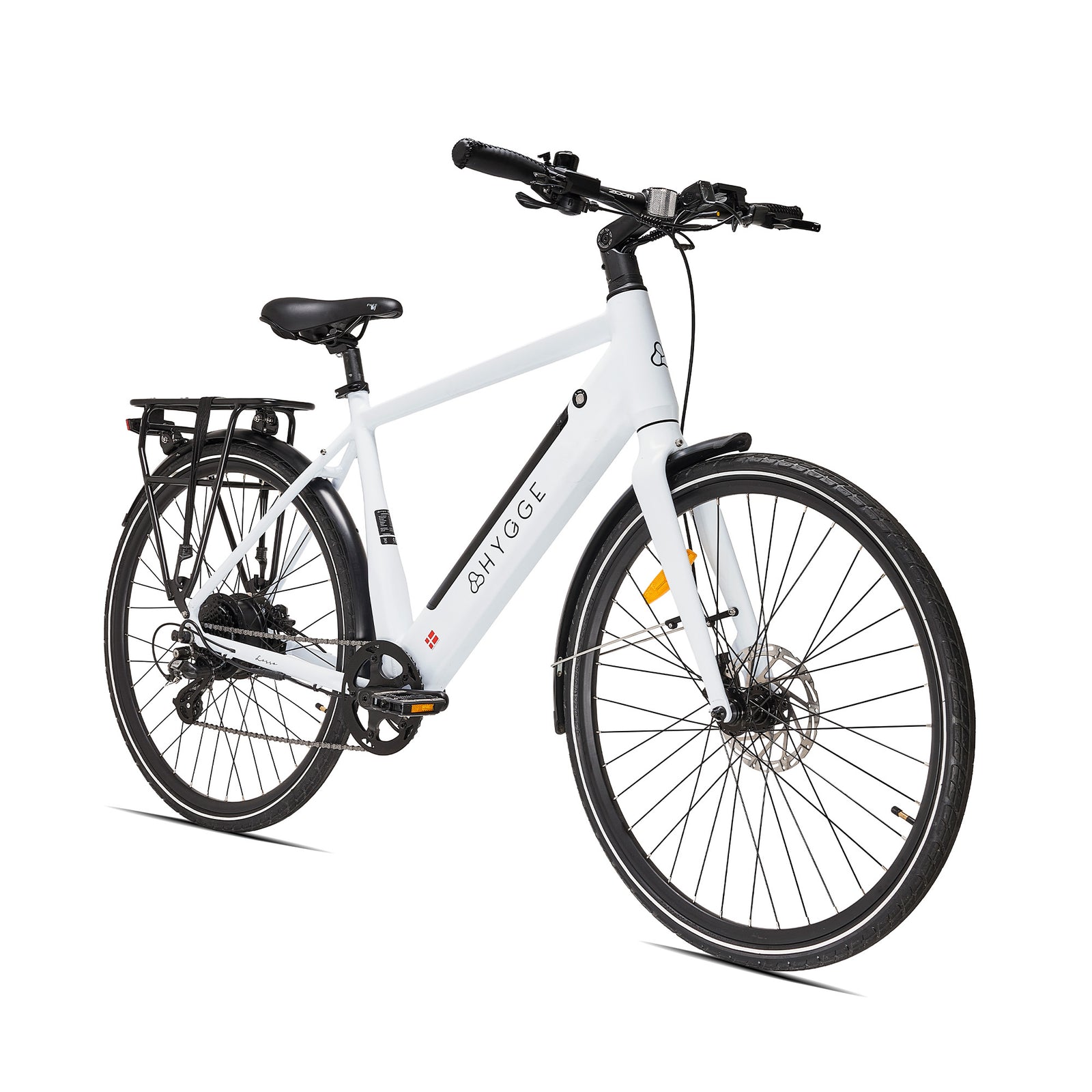 Losso City 2025 – Urban E-bike With 48 V 14 Ah Samsung Battery – Ivory White