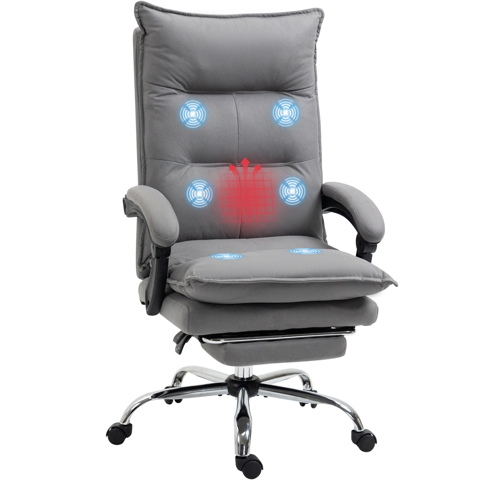 Executive Massage Chair W/ Footrest