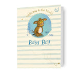 The Gruffalo New Baby Boy Card Official Product