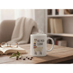 No Prob-llama Quote Ceramic Coffee Mug White Fun Animal Design