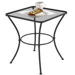 60 Cm Square Metal Table Outdoor Bistro Table Coffee Desk