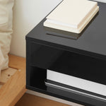 Floating Bedside Table Set Of 2 Wall Mounted Nightstand | Set-of-2 | Black
