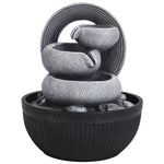 Garden Fountain Resin Water Feature With Led Light