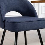 Ashley Fabric Dining Chairs - Set Of 2 | Denim