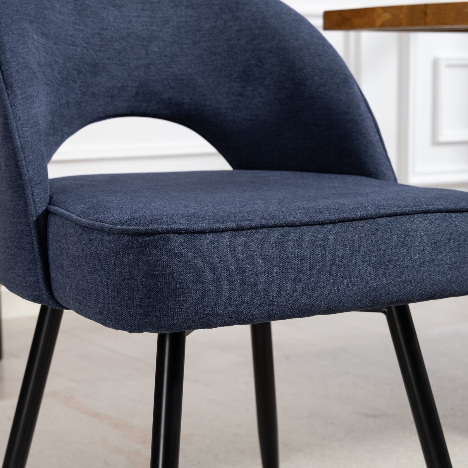 Ashley Fabric Dining Chairs - Set Of 2 | Denim