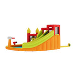 Breeins Inflatable Water Park With Dual Slides & Splash Pool, Large Bounce House For Kids, Heavy-duty Oxford Fabric, 480w Air Blower Included