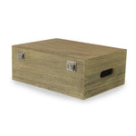 Oak Effect Wooden Box | Medium | Brown