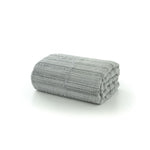 Chatsworth Faux Fur Luxury Throw 130x170cm – Ultra Soft & Stylish Blanket | 130cm x 170cm | Grey