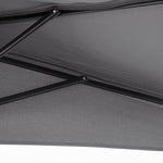 3m Half Round Parasol Balcony Shade
