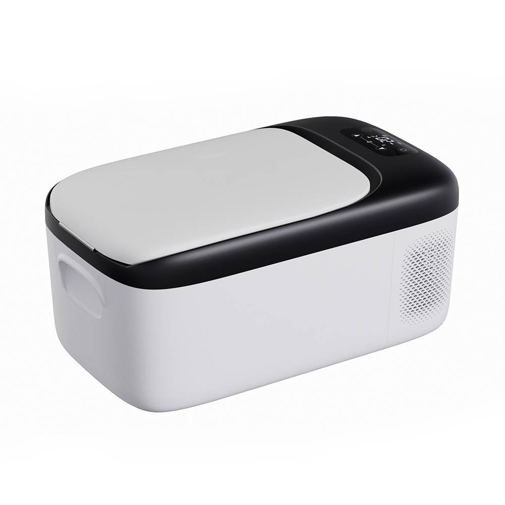 16l / 23l Portable Car Fridge Freezer Compressor Refrigerator With Display Down To -20℃ | Small | White