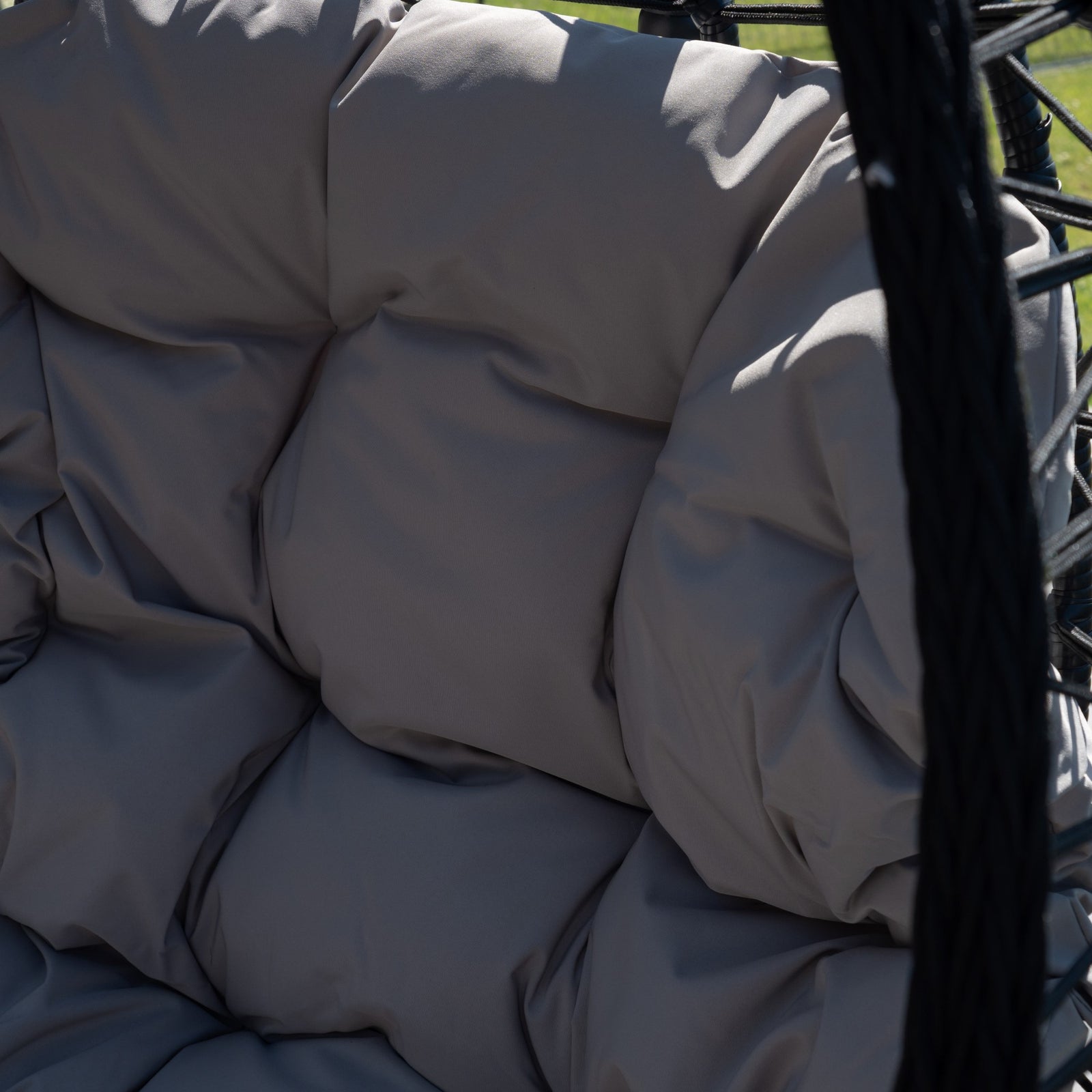 Hebden Garden Hanging Egg Chair | Light Grey