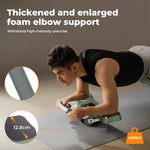 Centra Ab Roller With Auto Rebound Lcd Timer Elbow Knee Support Core Trainer