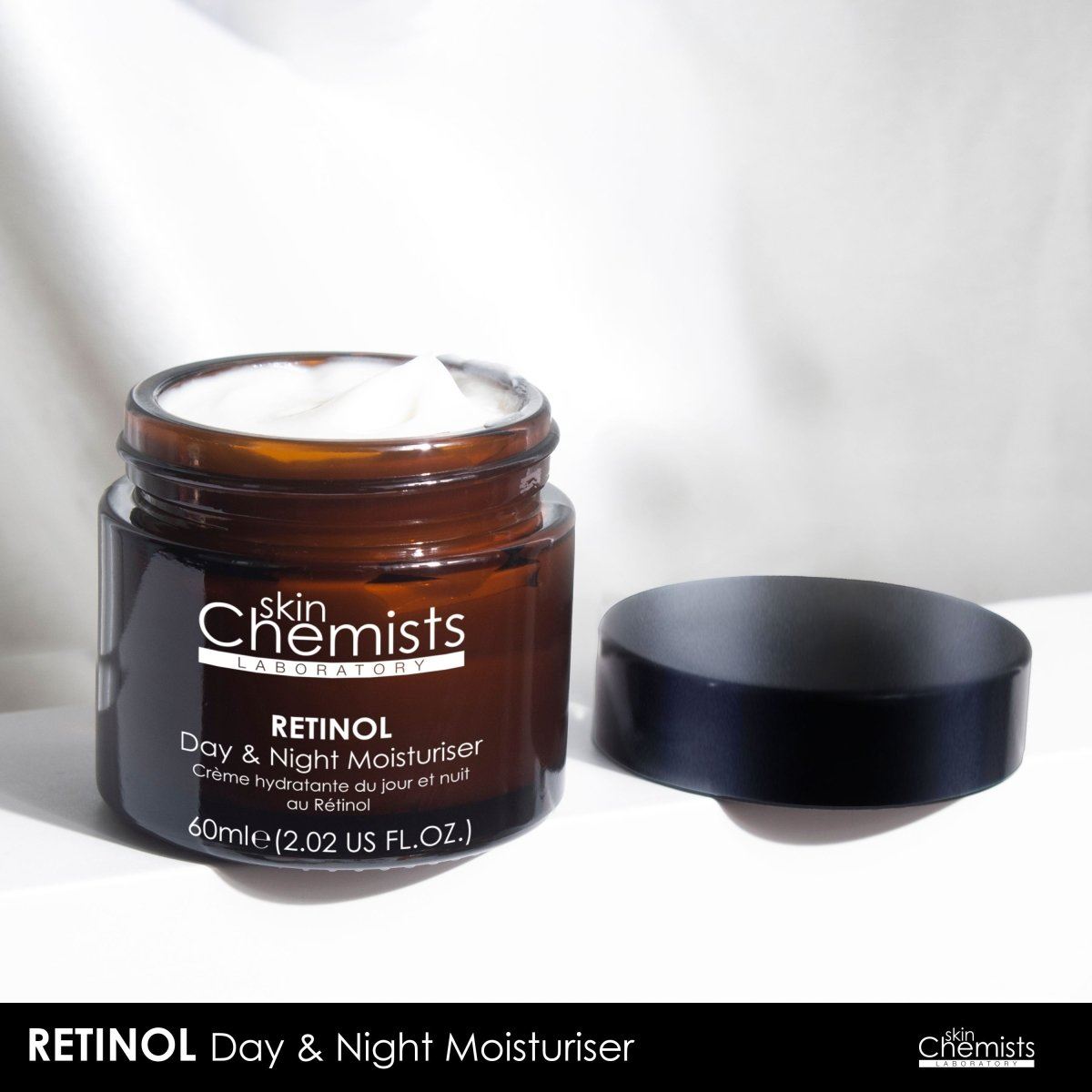 Anti-ageing Retinol Night Moisturiser With Syn-ake 60ml For Cell Regeneration And Fine Lines
