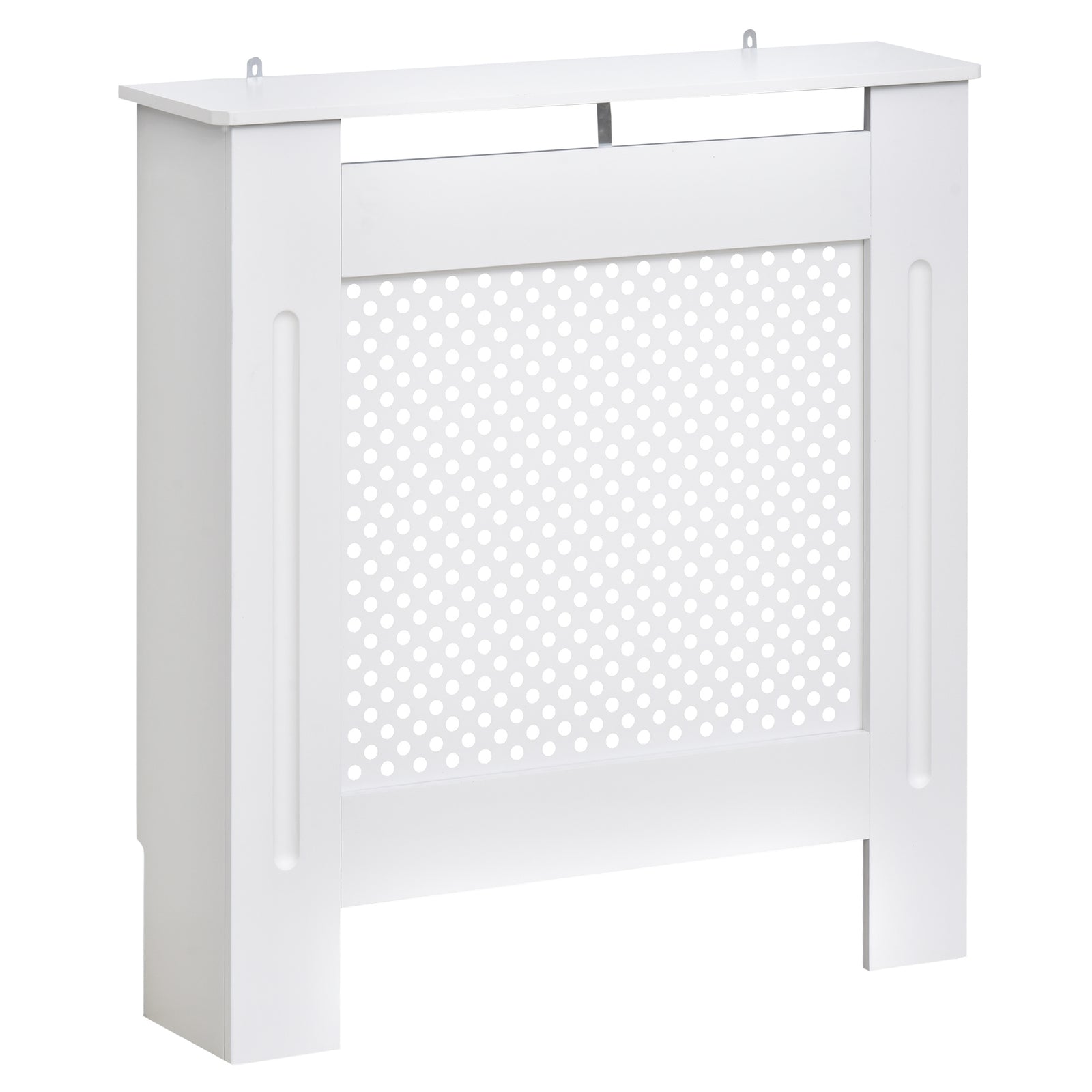 Radiator Cover Heating Cabinet Solid Mdf White | Small | White